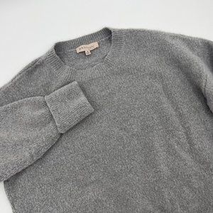Philosophy Sweater Women's Size M Grey Pullover Knit Long Soft